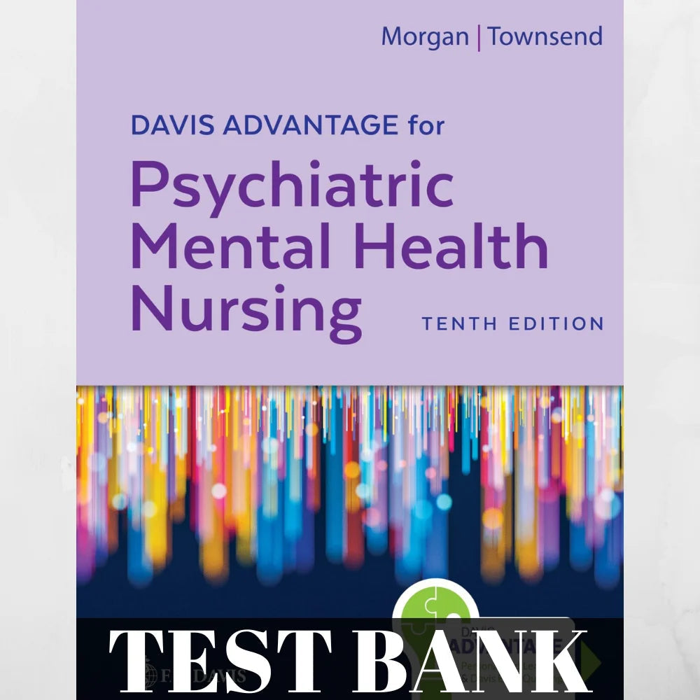 Soins infirmiers en santé mentale et psychiatrie, 10e édition, Morgan - Banque de questions