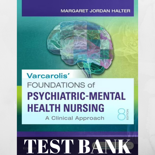 Banque de questions pour l'ouvrage « Fondements des soins infirmiers en santé mentale psychiatrique : une approche clinique », 8e édition